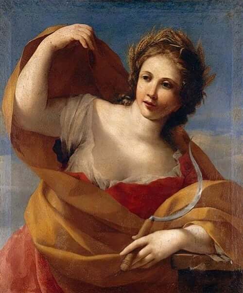 Demeter, die schöne blonde Göttin