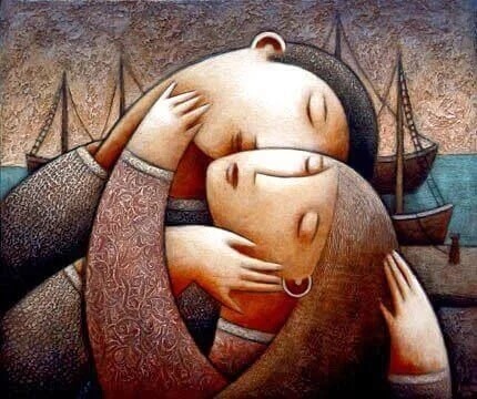 Wenn du liebst, teilst du deine Seele mit einem anderen Menschen