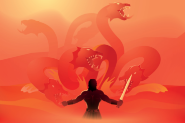 Der Mythos der Hydra von Lerna