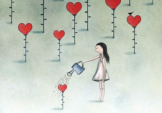 Wer liebt, verliert nicht. Nur wer nicht fähig ist, Liebe nicht anzunehmen verspielt