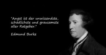 5 lehrreiche Zitate des Schriftstellers Edmund Burke