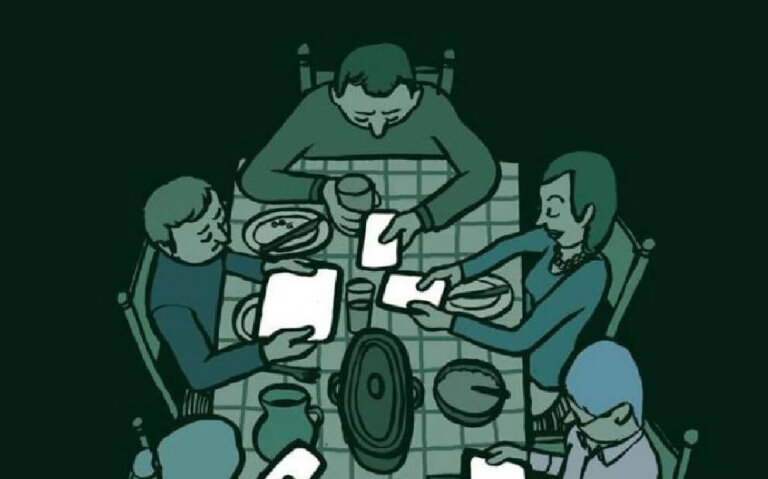 Dein Handy bringt dich denen näher, die weit weg sind, aber entfernt dich von denen, die nah sind