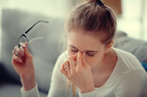 Verschwommenes Sehen durch Angst?