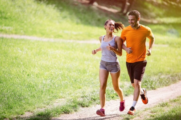 Laufen macht glücklich und gesund