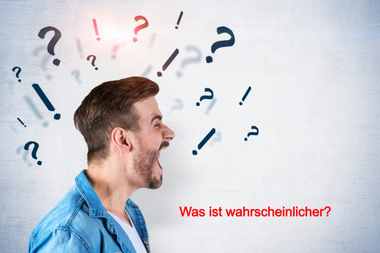 "Was ist wahrscheinlicher?" 70 unterhaltsame Fragen