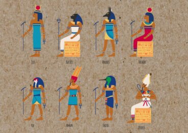 Die 15 wichtigsten ägyptischen Götter
