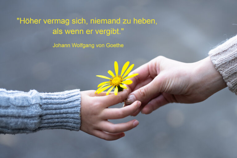 Worte der Einsicht: 30 kraftvolle Zitate der Vergebung