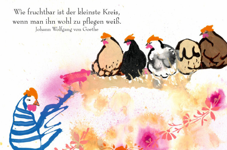 © Anja Mannhard - Illustrationen aus der Serie: Das philosophische Seehuhn 