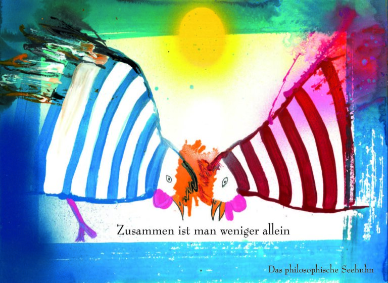 © Anja Mannhard - Illustrationen aus der Serie: Das philosophische Seehuhn