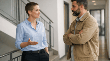 Wie du eine Bitte klar sagst, ohne sofort hart zu klingen