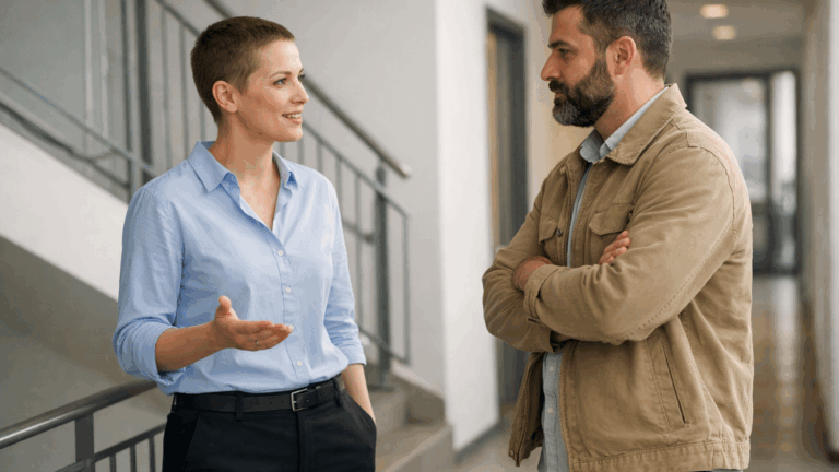 Wie du eine Bitte klar sagst, ohne sofort hart zu klingen