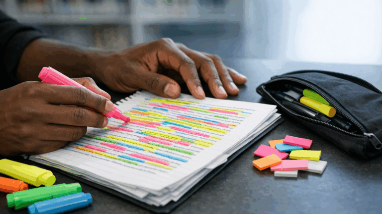 Der stille Fehler, beim Lernen sofort alles markieren zu wollen