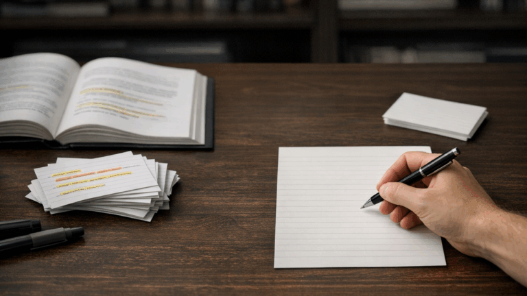 Der stille Fehler, Lernstoff zu oft nur noch wiederzuerkennen