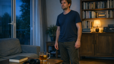 Warum ein freier Abend plötzlich unruhig wirken kann, wenn dein Kopf nur im Funktionsmodus zur Ruhe kommt